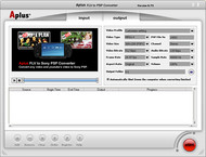 Aplus FLV to PSP converter screenshot